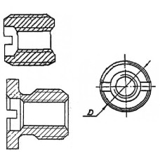 ОСТ 4Г 0.822.007 - Стальные и латунные втулки резьбовые БА