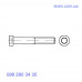 DIN 7984 - Нержавеющие винты с полуцилиндрической головкой и шестигранным углублением под ключ
