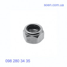DIN 985 - Стальные гайки шестигранные самоконтрящаися с нейлоновым вкладышем