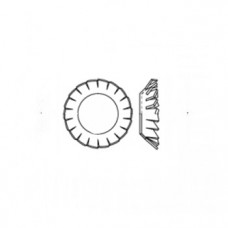 ГОСТ 10464-81 - Стальные шайбы стопорные с наружными зубьями под винты потайной полупотайной