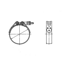 ОСТ 1 13448-78 Хомуты ленточные разъемные ОСТ 1 13448-78 Хомуты ленточные разъемные
